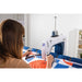 Grace Q'nique 16X Longarm Quilting Machine in use over shoulder
