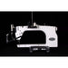 Grace Q'nique 21X Elite Longarm Quilting Machine Side View Black Background
