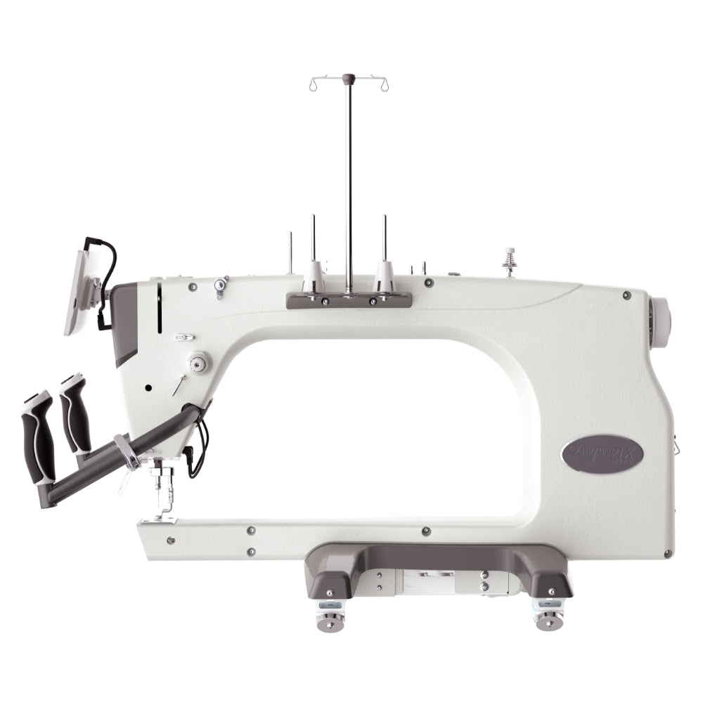 Grace Q'nique 21X Elite Longarm Quilting Machine Side View
