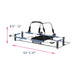 Grace Cutie Breeze Tabletop Quilting Frame Dimensions