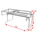 Grace Q-Zone Hoop Quilting Frame dimensions