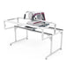 Grace Q-Zone Hoop Quilting Frame with machine
